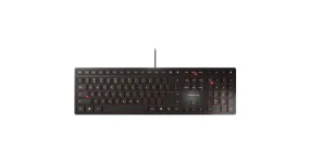 CHERRY KC 6000 SLIM, toetsenbord (Zwart, US lay-out, SX-Technologie)