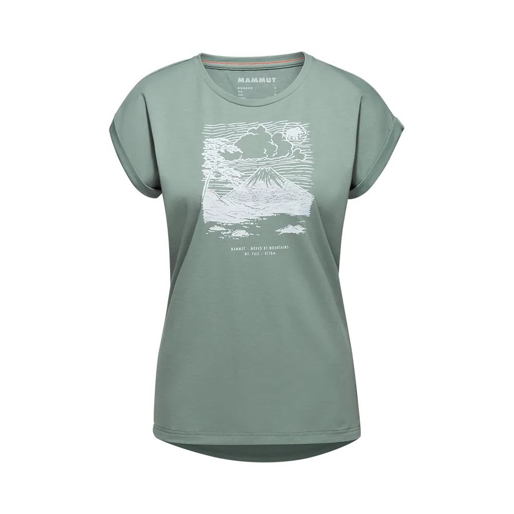MAMMUT MOUNTAIN TEE FUJIYAMA TSHIRT DAMES