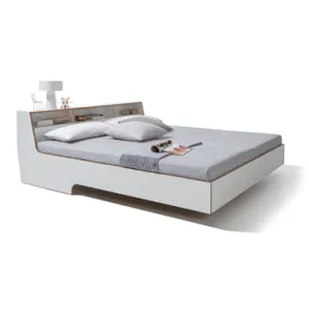 Müller Small Living - Slope Bett 180 x 200 cm, CPL weiß