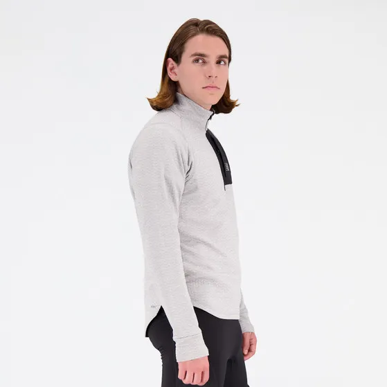 NEW BALANCE HEAT GRID HALFZIP LONGSLEEVE HEREN