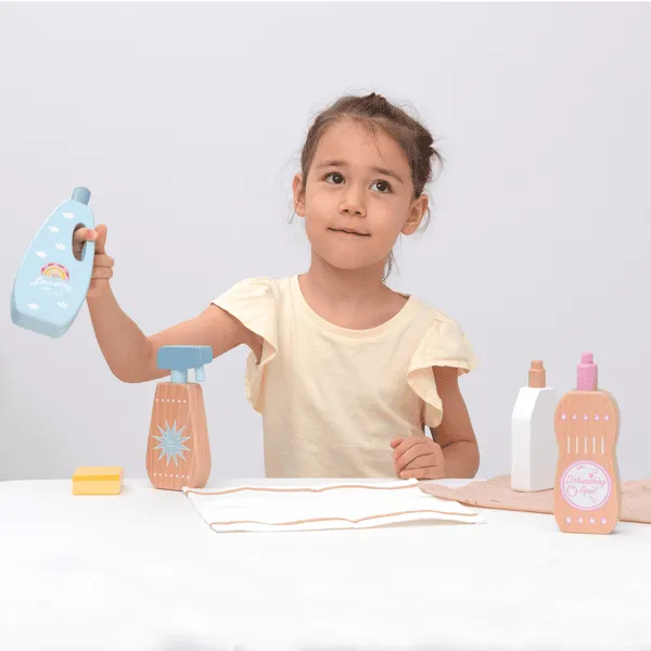 NEW CLASSIC TOYS SPEELGOED SCHOONMAAKSET HOUT 7DELIG