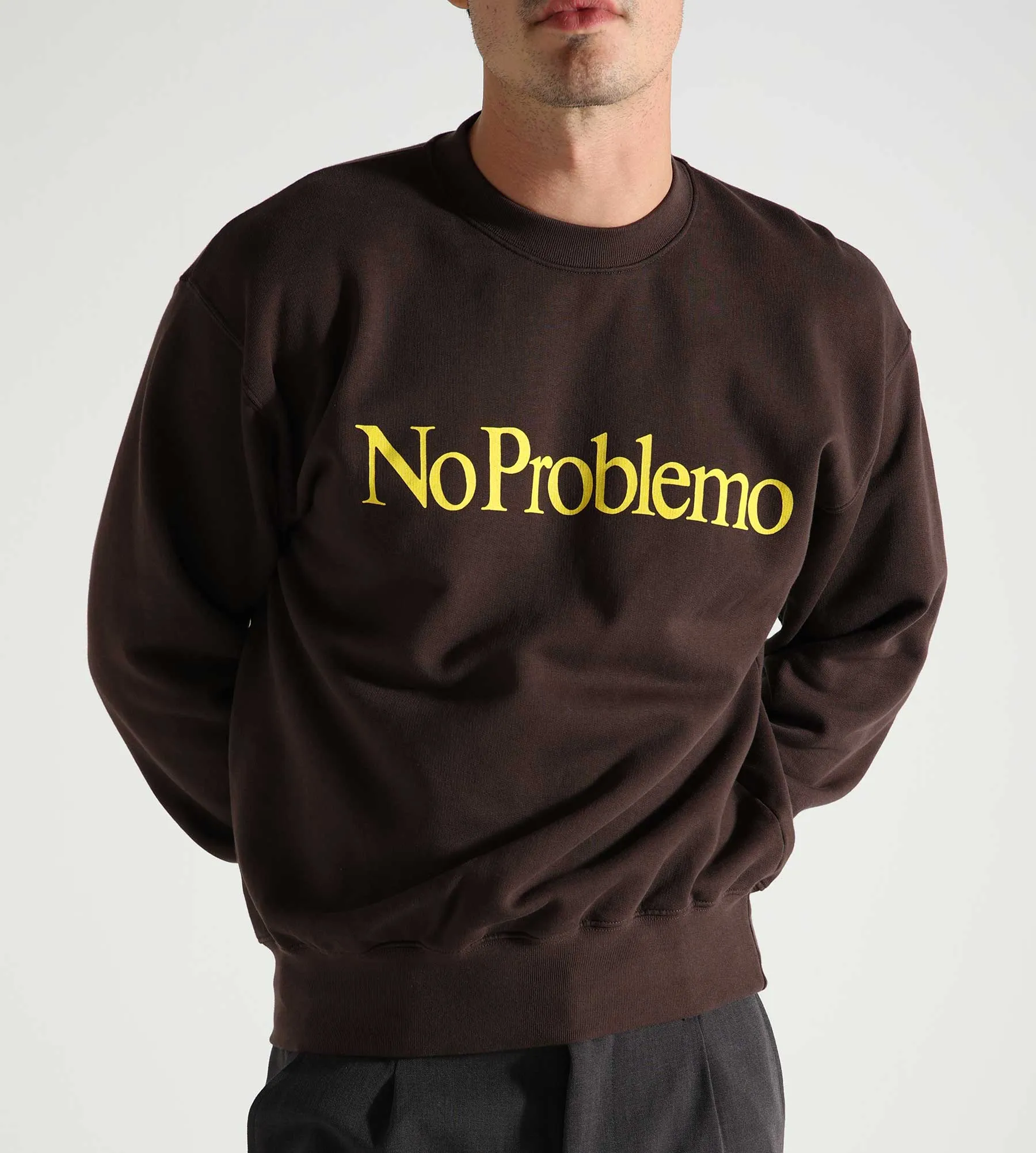 No Problemo No Problemo Sweater Black Brown