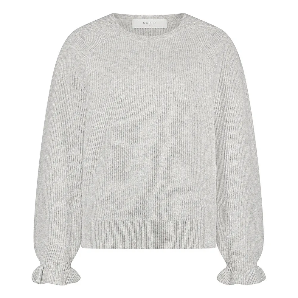   Nukus Fancy Pullover Sleeve Grijs KL