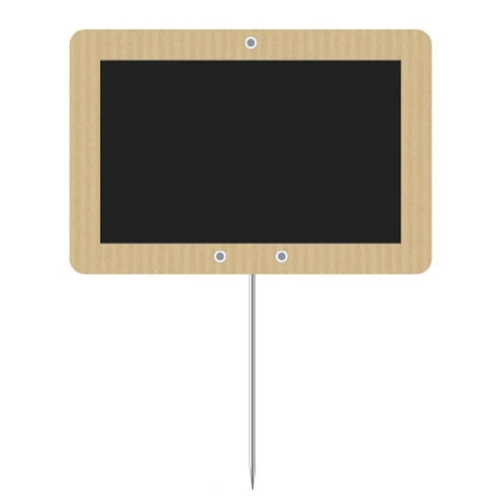 PRIJSETIKET STEEKETIKET KRAFT NATUREL KG EN EURO 12X8CM  PER 10