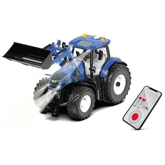 SIKU 6797  SIKU CONTROL BLUETOOTH NEW HOLLAND MET FRONTLADER EXCL. AFSTANDBEDIENING (SCHAAL 1:32)
