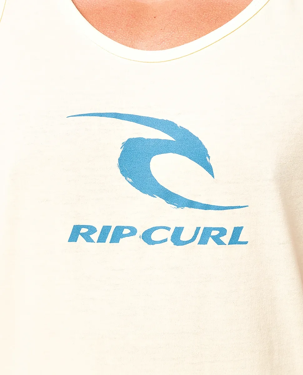 Tanktop Rip Curl Men Surfing Tank Tee Pale Yellow