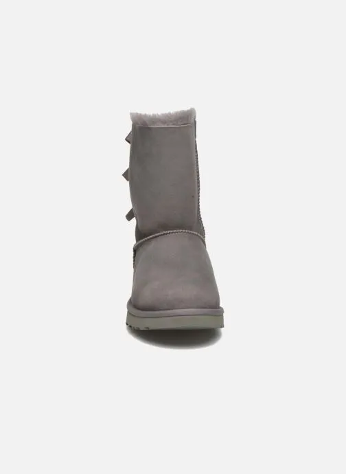      UGG W BAILEY BOW II  GRIJS   