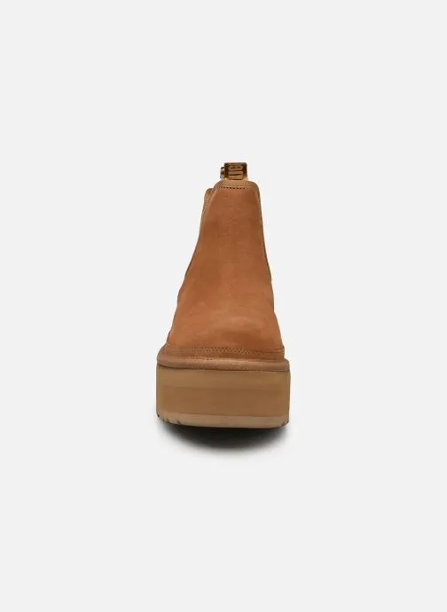      UGG W NEUMEL PLATFORM CHELSEA  BRUIN   