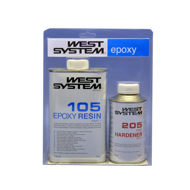 WEST SYSTEMS EPOXYHARS 105 + HARDER 205 FAST APACK
